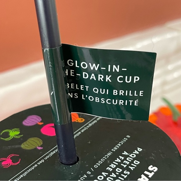 NWT Starbucks Halloween Spider Web Glow In the Dark Travel Cup. - Picture 2 of 6